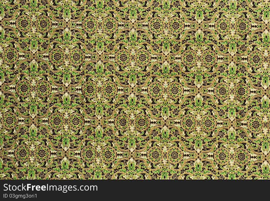 This is general native thai-style handmade fabric pattern. This is general native thai-style handmade fabric pattern