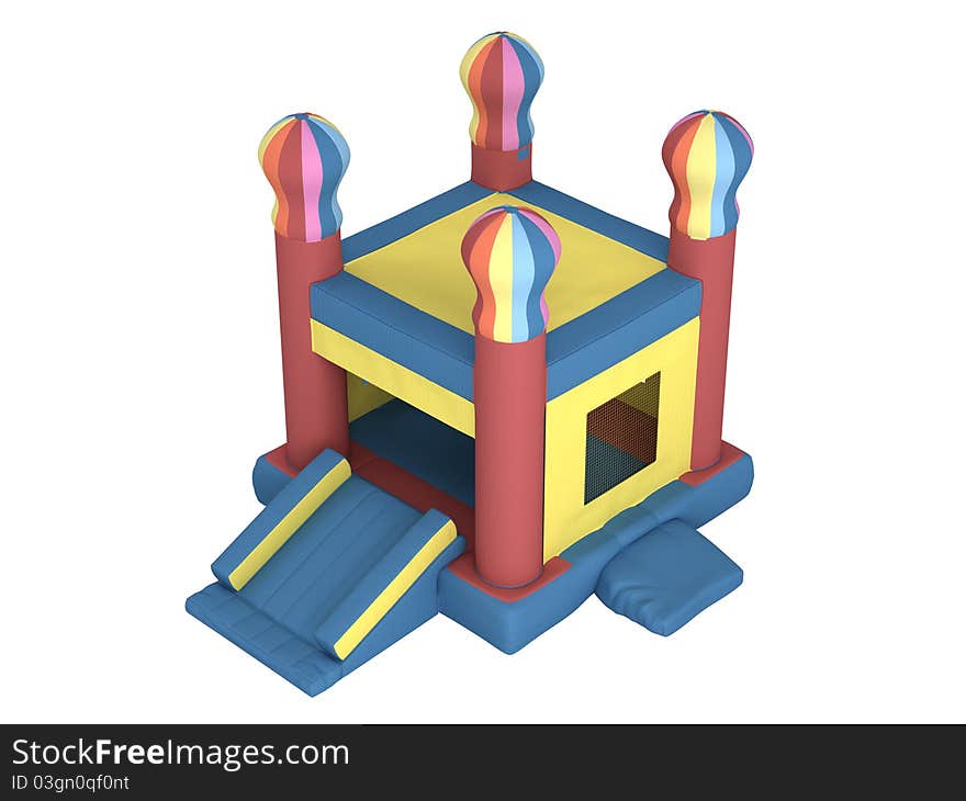 Inflatable castle