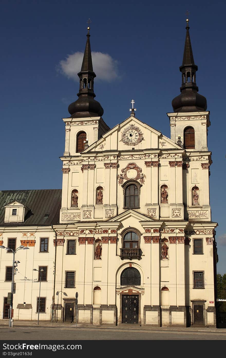 St, Ignatius church in Jihlava