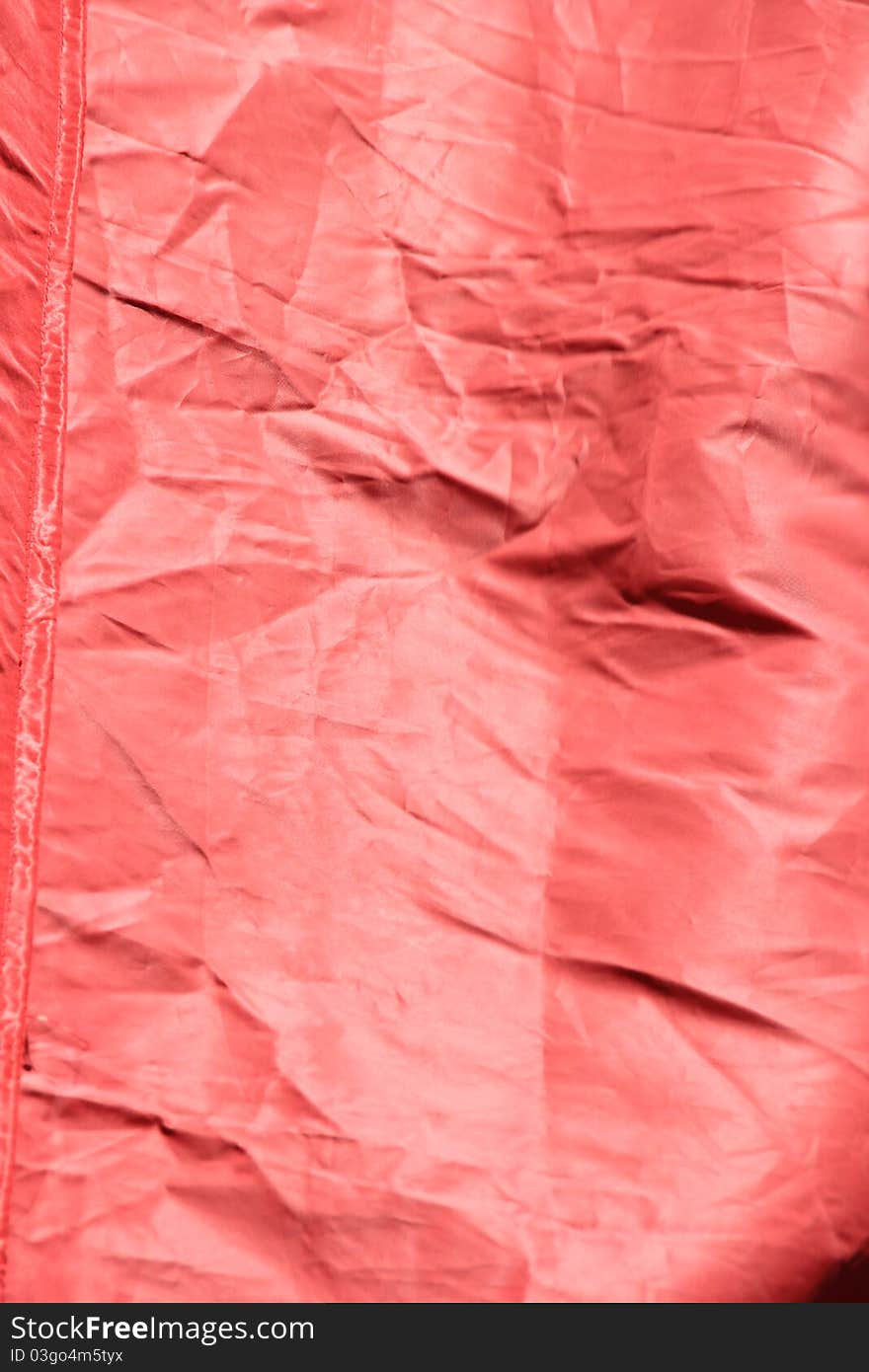 Sample texture fabric in red. Sample texture fabric in red.