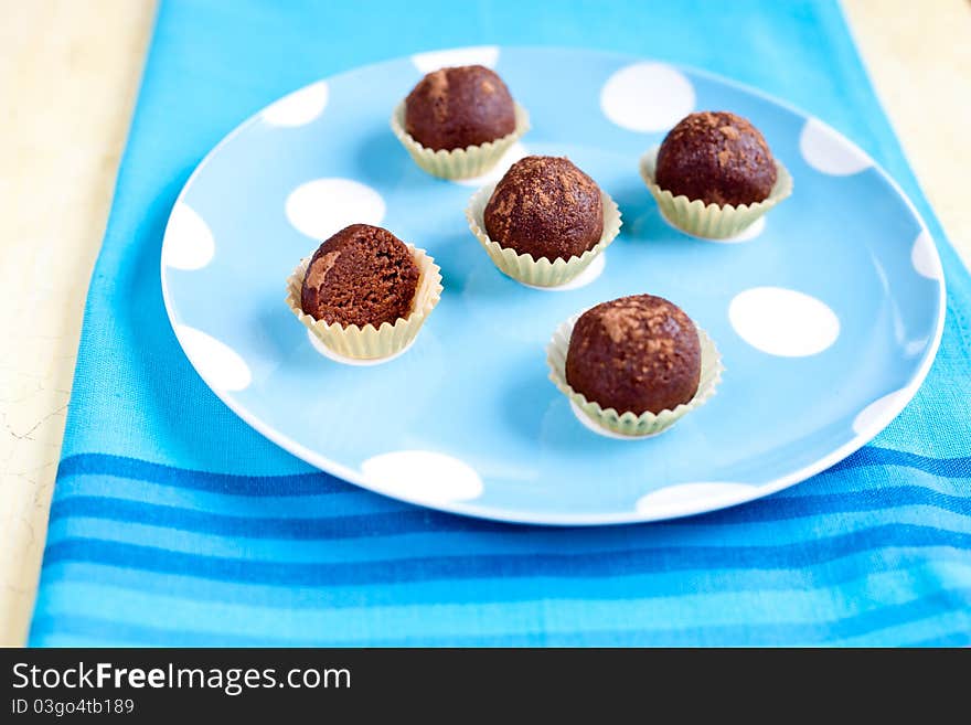 Chocolate Biscuit Balls