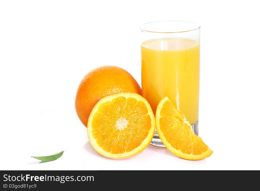 Fresh orange juice