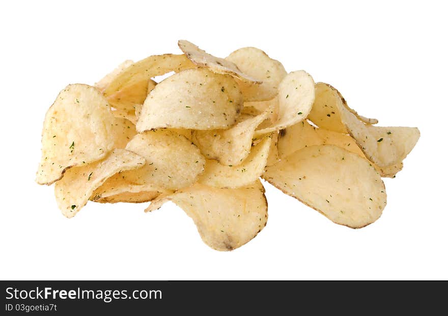 Chips a potato