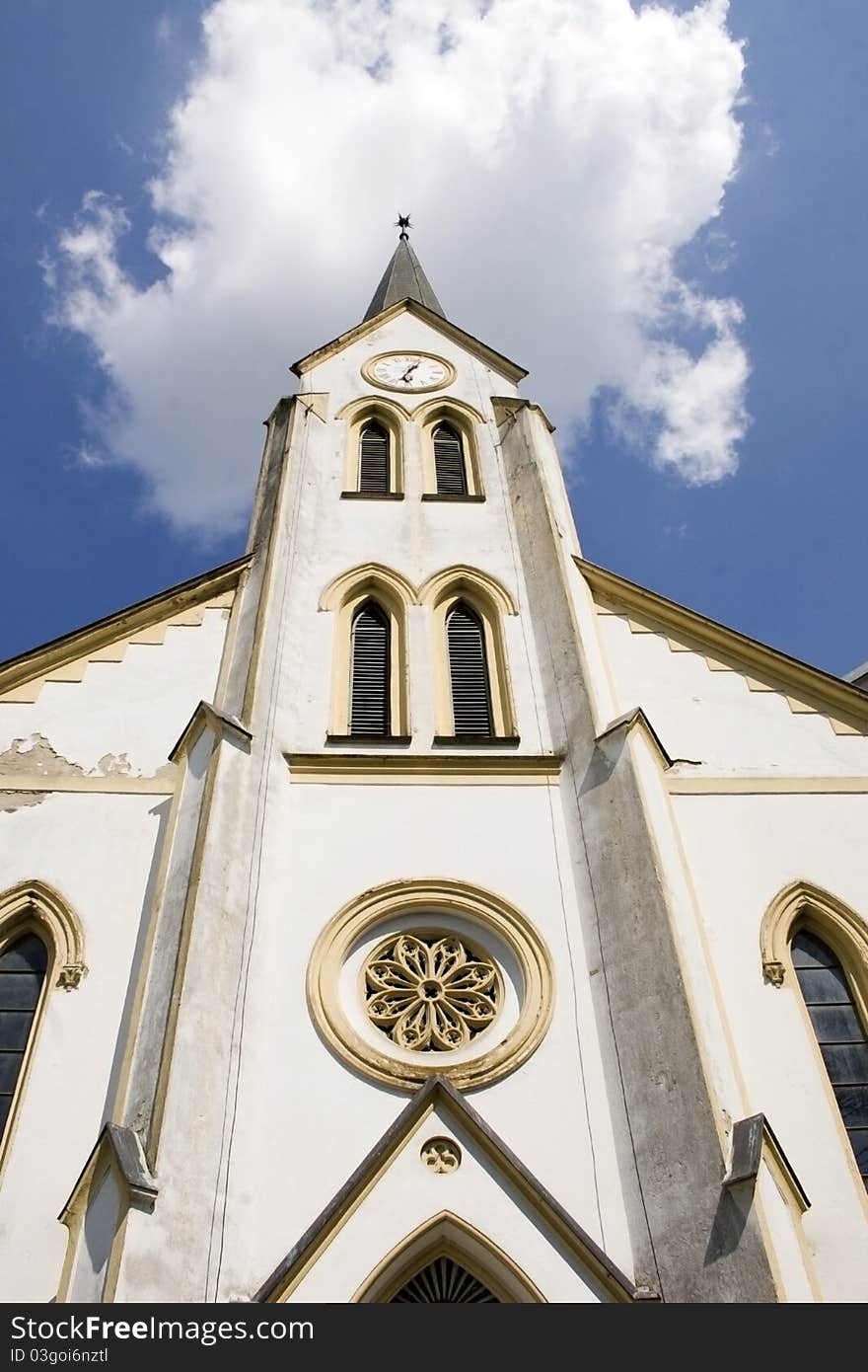 Reformed church tower, Hungary