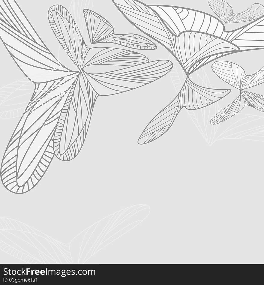 Abstract vector background with gray abstract pattern. Abstract vector background with gray abstract pattern