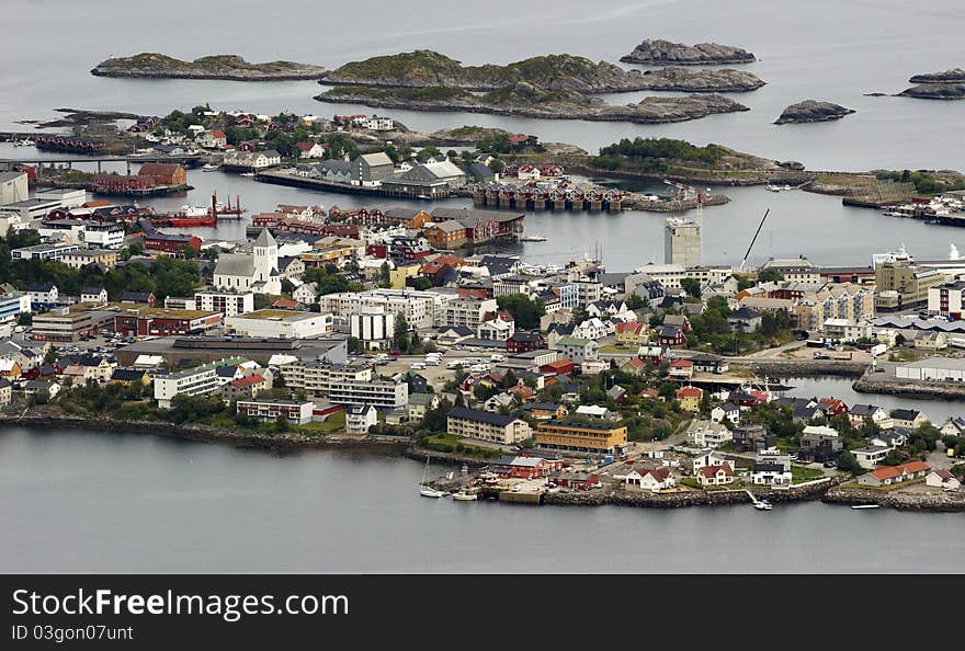 Panorama of Lofoten