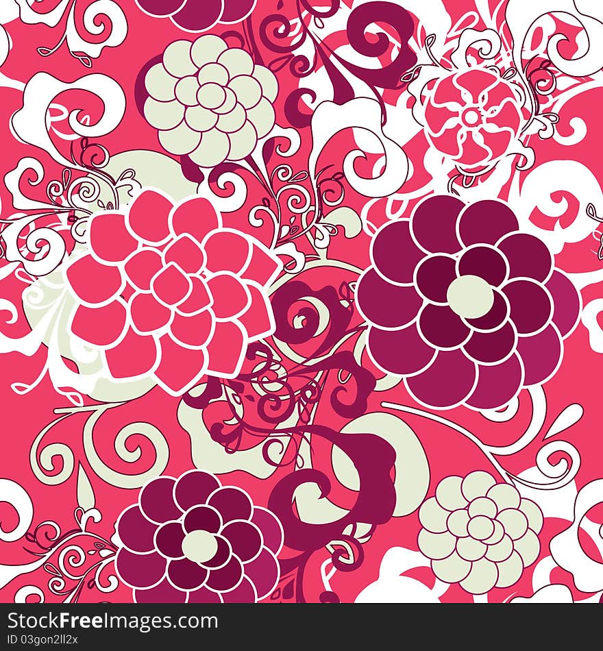 Rose seamless texture