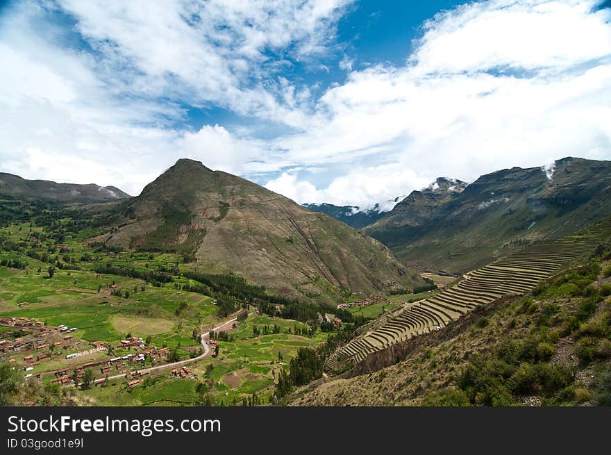 Agriculture terraces