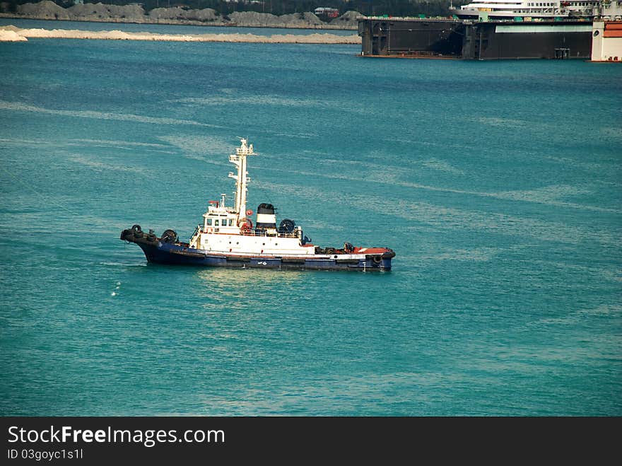 Stock pictures of a boat used for transporting cargo. Stock pictures of a boat used for transporting cargo