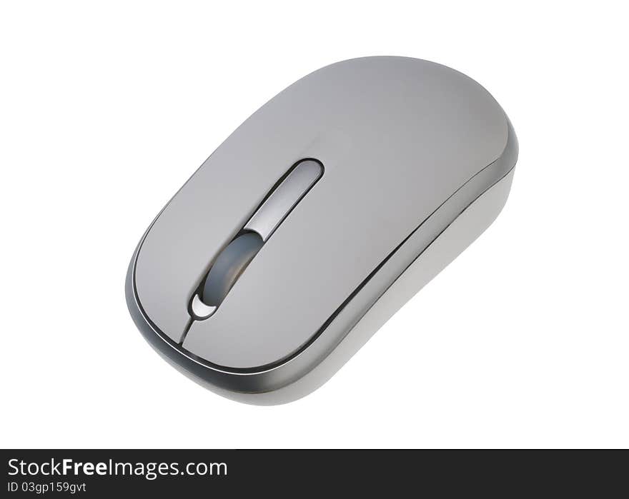 White computer mouse