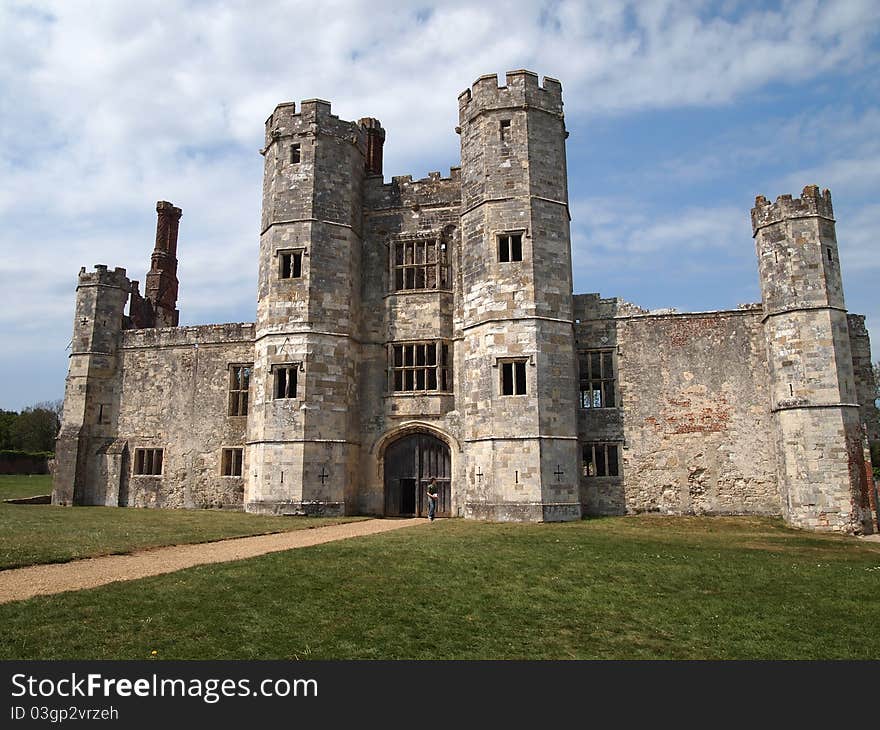 Ruin of titchfield abbey in england. dating from medieval times. Ruin of titchfield abbey in england. dating from medieval times