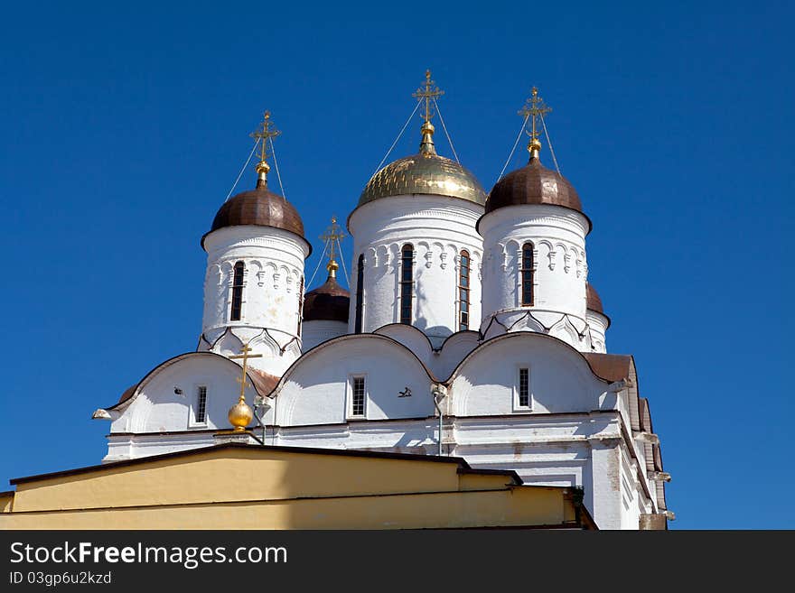 A view of Nativity Church. Pafnutiyev Monastery. Russia. A view of Nativity Church. Pafnutiyev Monastery. Russia.