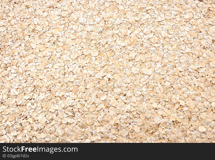 The texture of oatmeal. Oat flakes. The texture of oatmeal. Oat flakes