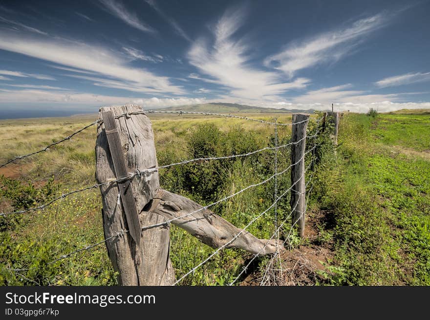 Wide open skies, Big Island, Hawaii. Wide open skies, Big Island, Hawaii