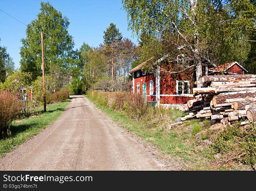 Rural road.