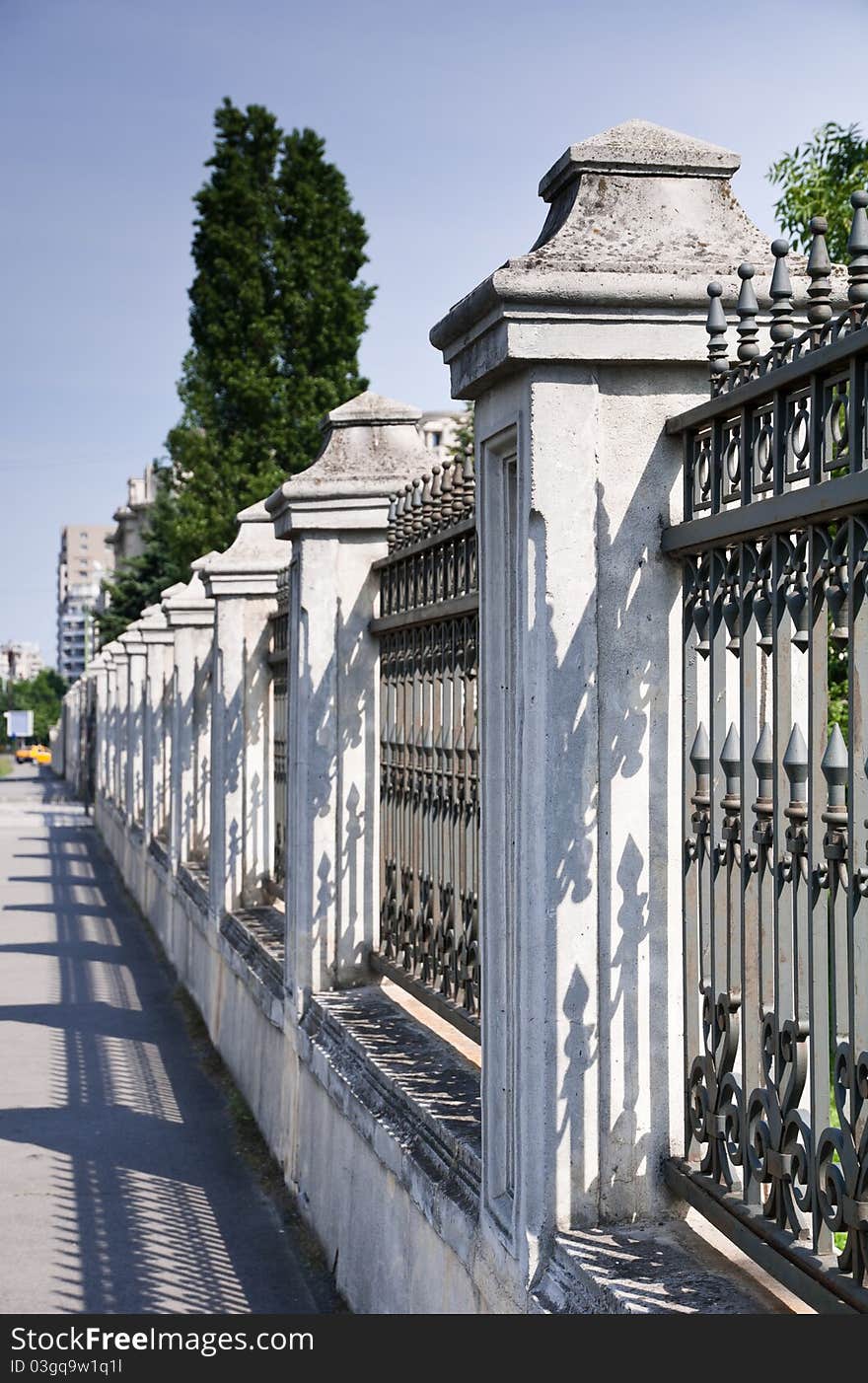 Palace fence