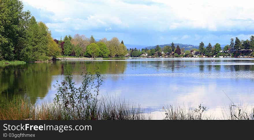 Blue Lake Park & surrounding area, Fairview OR.