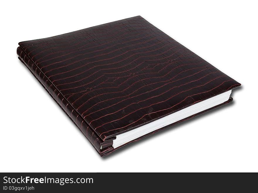 This notebook cover made from crocodile skin. This notebook cover made from crocodile skin.