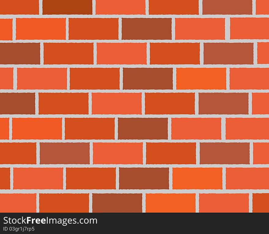 Abstract background-wall from the red bricks. Abstract background-wall from the red bricks.