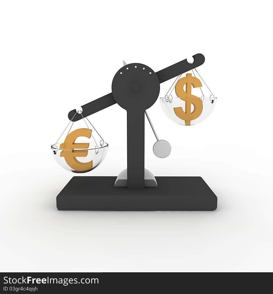 Balance euro-dollar