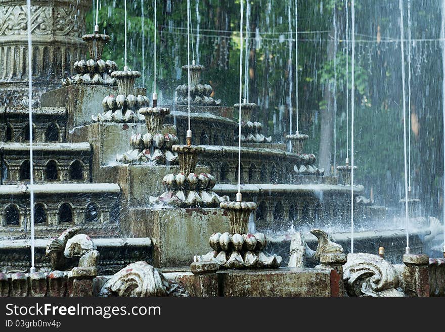 Fountain detail