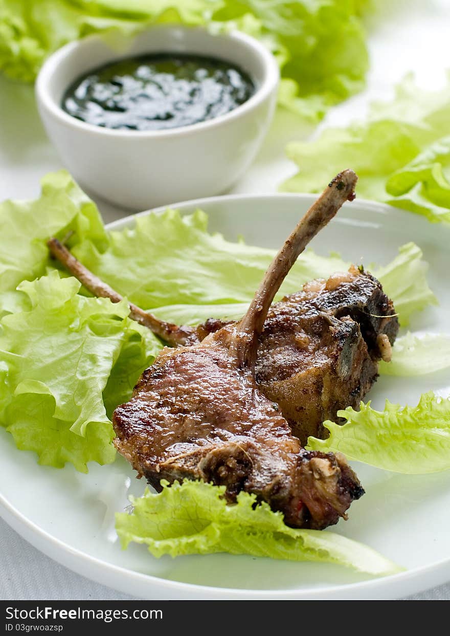 Lamb chops