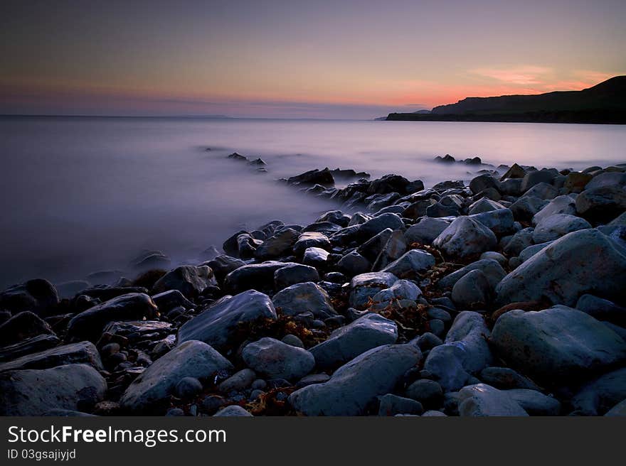 Kimmeridge sunset