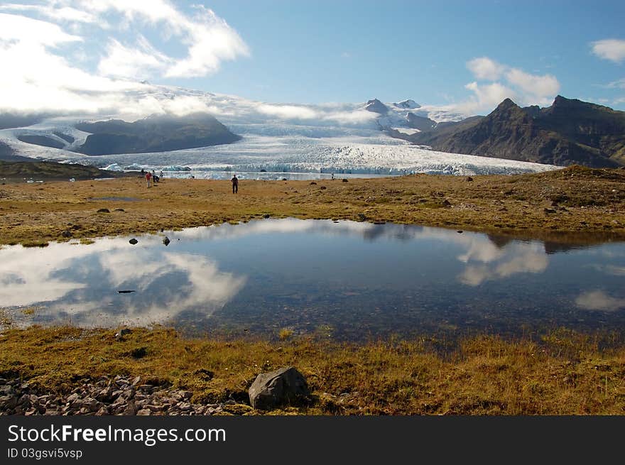 Glaciers and icebergs, Iceland