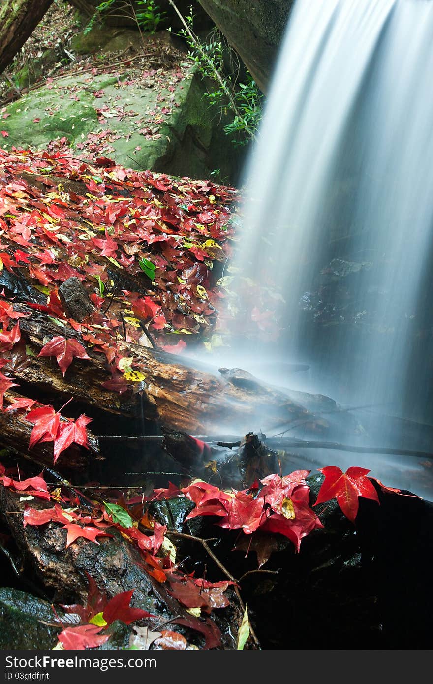 Waterfall in Winter