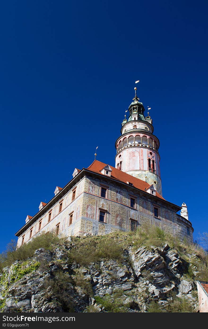 Castle in Cesky Krumlov