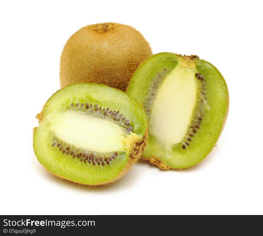 Kiwi isolated over white background