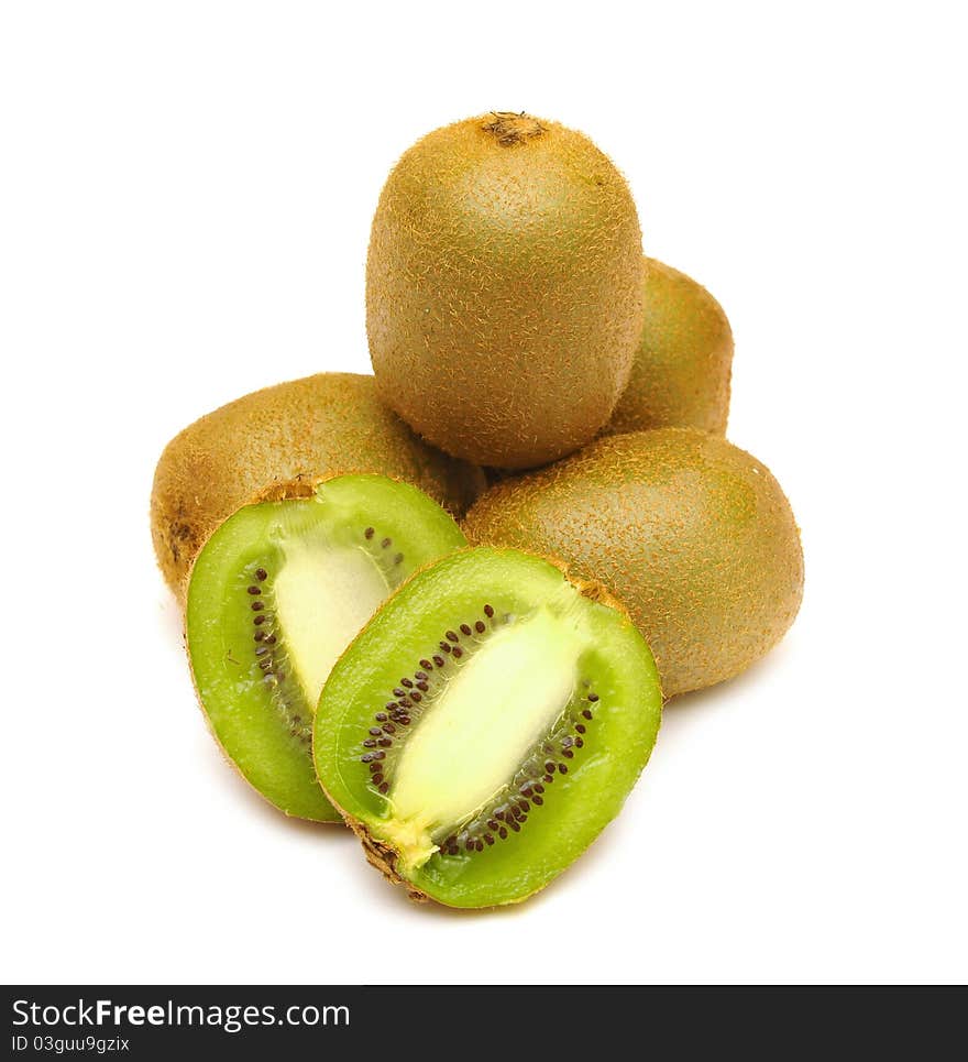 Kiwi isolated over white background