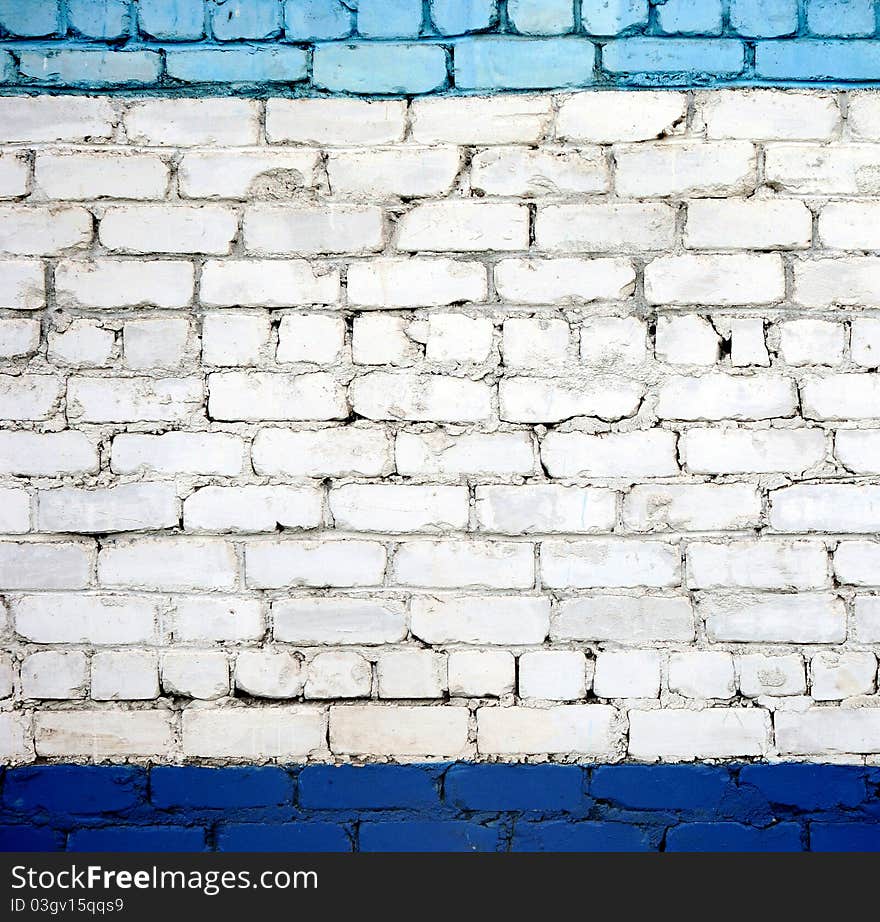 A White Brick Wall