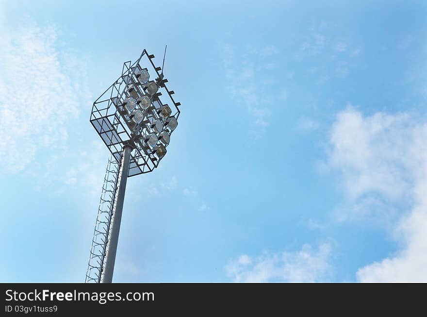 Lighting in the sports arena for illuminating even