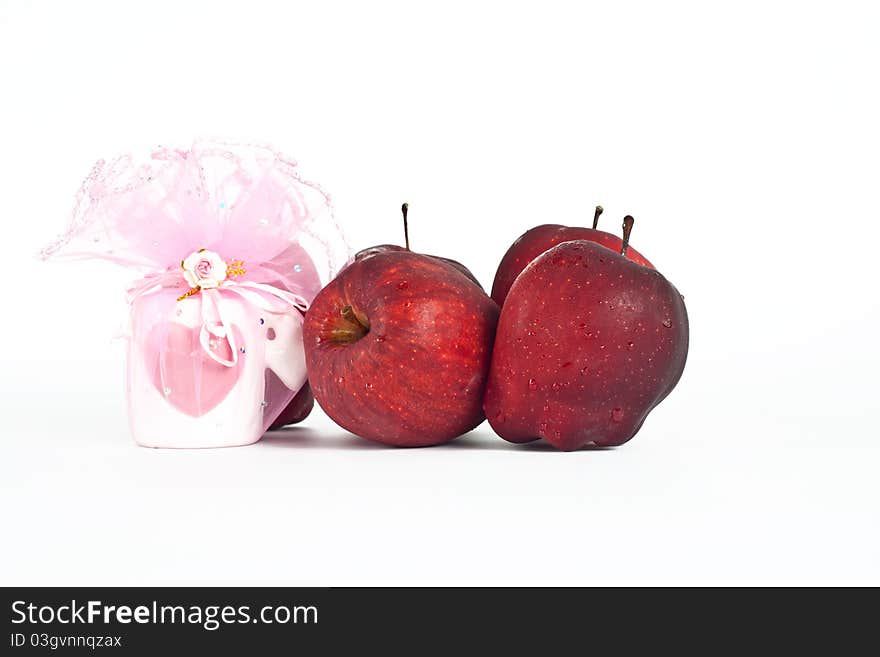 Apple isolated on white background