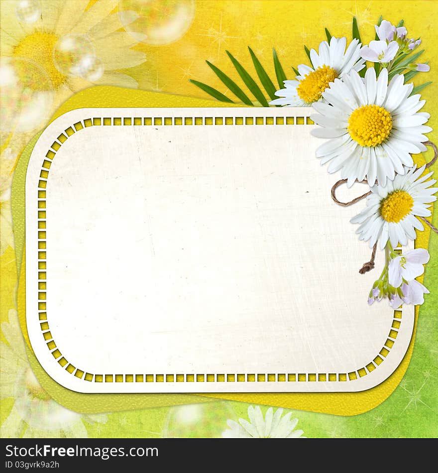 Summer greeting card