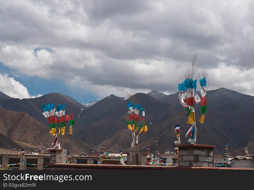 Row Tibet Flag