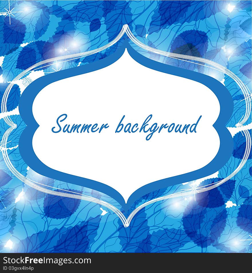 Beautiful background with a floral design in antique style. Beautiful background with a floral design in antique style