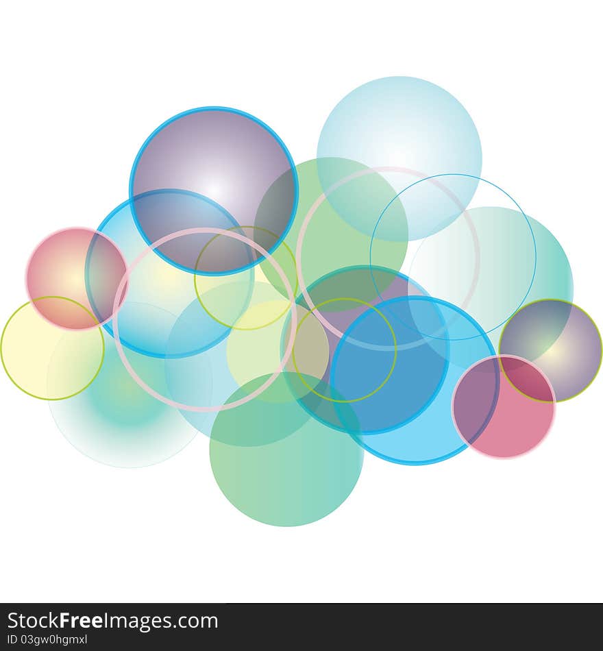 Colored circles