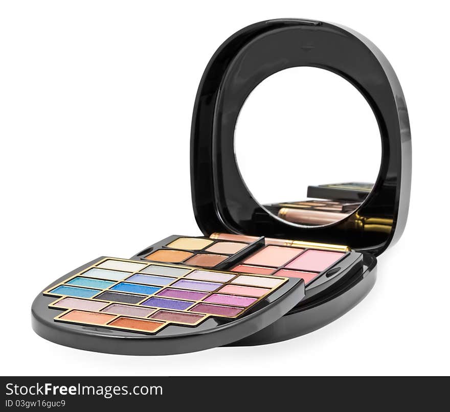 A Colorful Make-Up - Cosmetics Kit