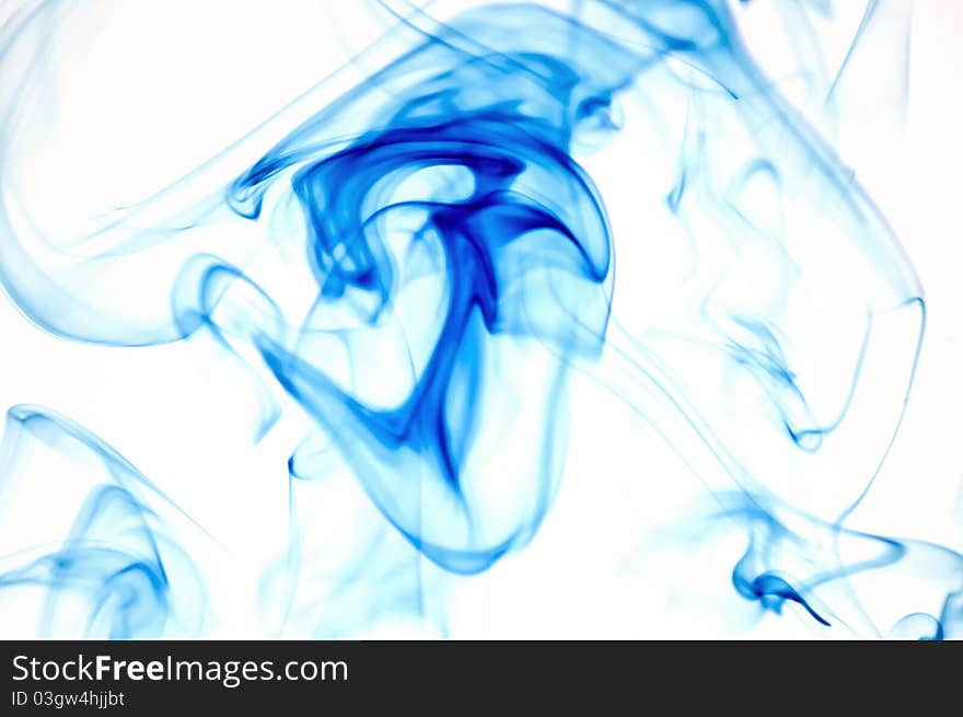 Abstract blue background in white, with amazing colors