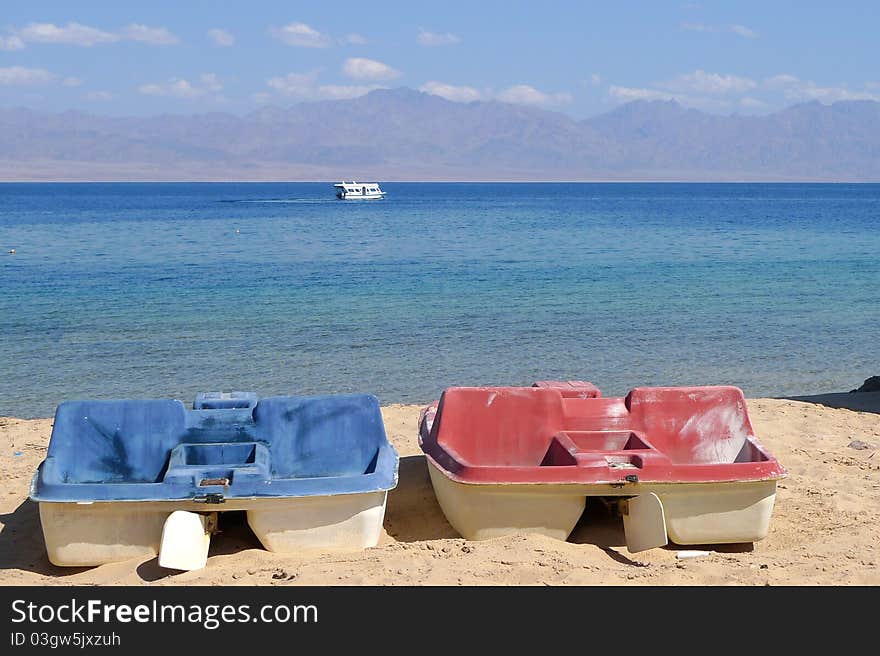 Sinai seashore.