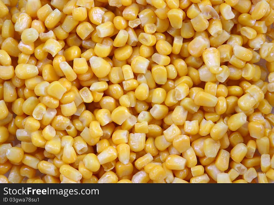 Sweet corn kernels