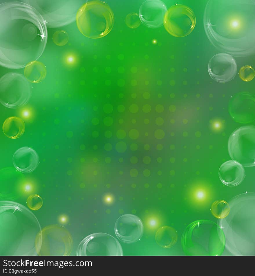 Background, bubbles