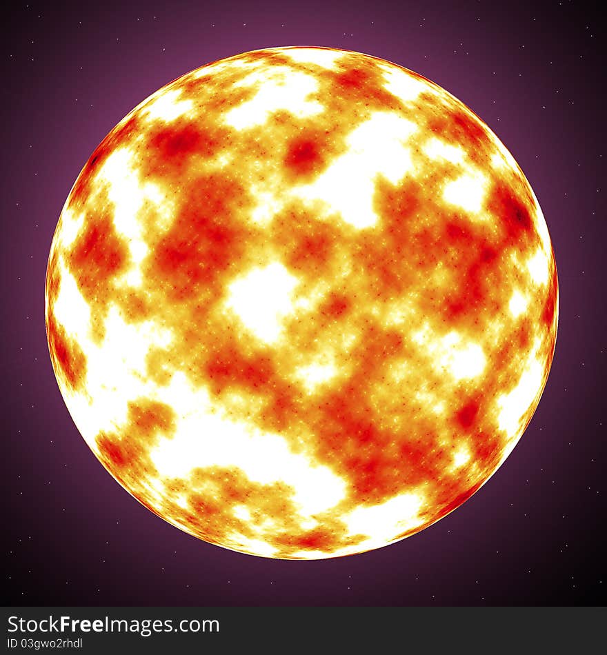 Illustration of cosmos and stars sun. Illustration of cosmos and stars sun