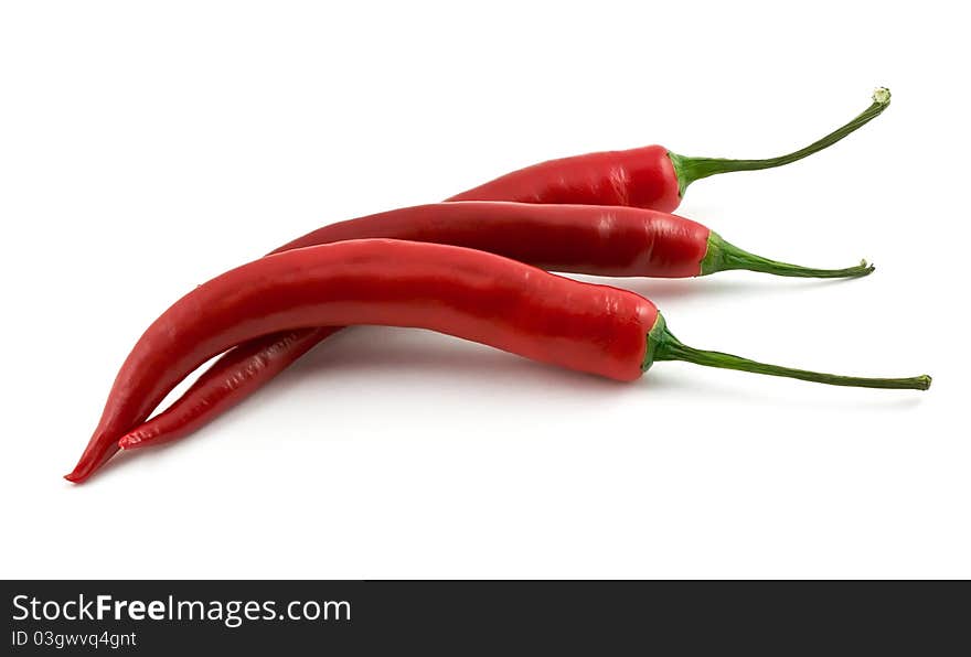 Three chili peppers