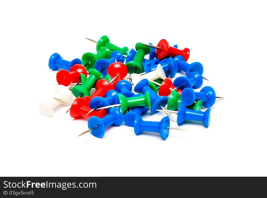 Colorful Plastic Push Pins