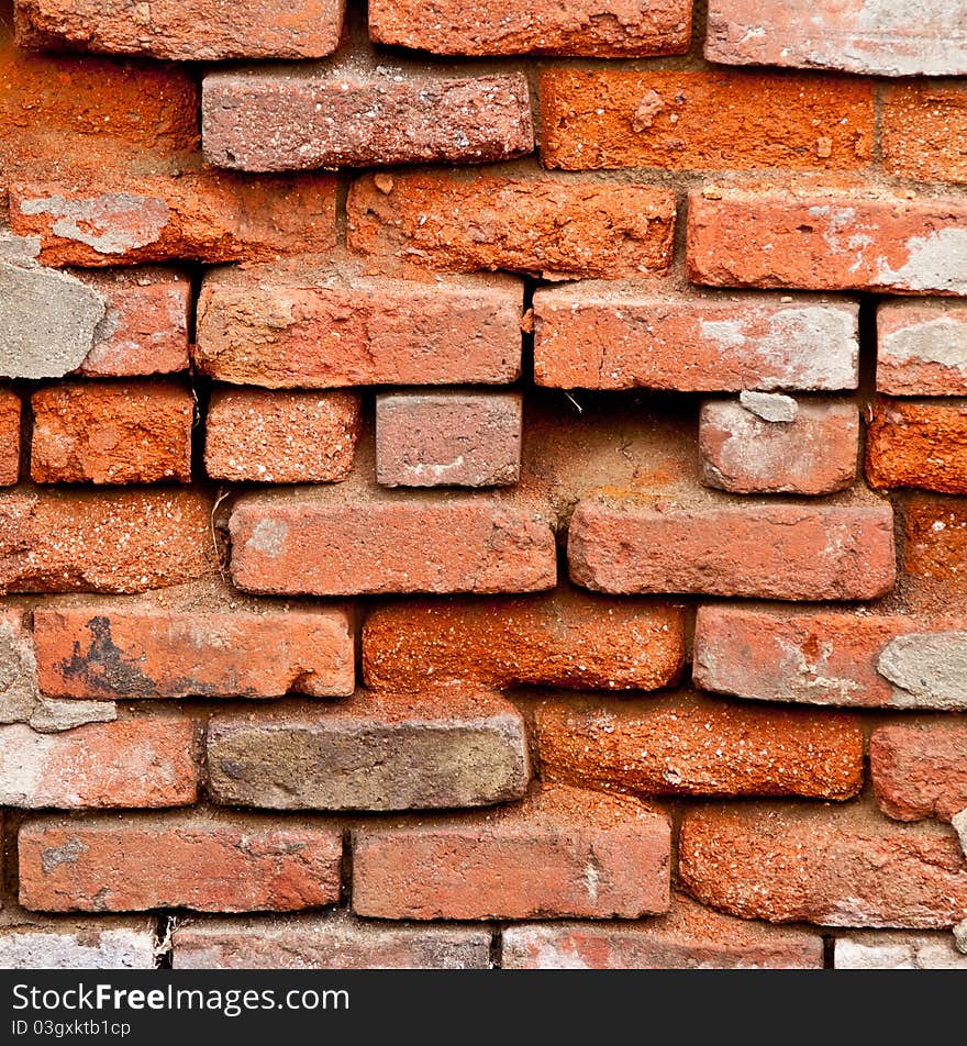 A photograph of some antique bricks. A photograph of some antique bricks.