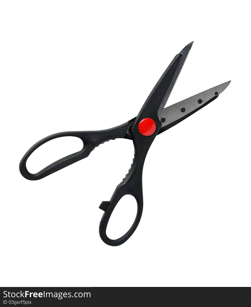 Modern Black Scissors