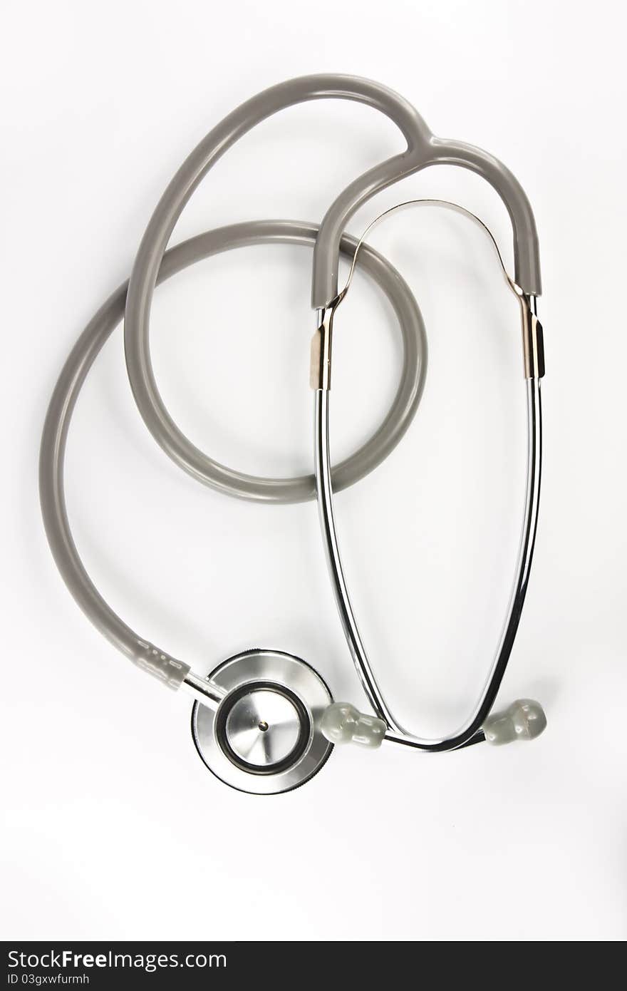 Stethoscope isolated on whited background